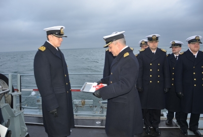 ORP Wigry ma nowego dowódcę